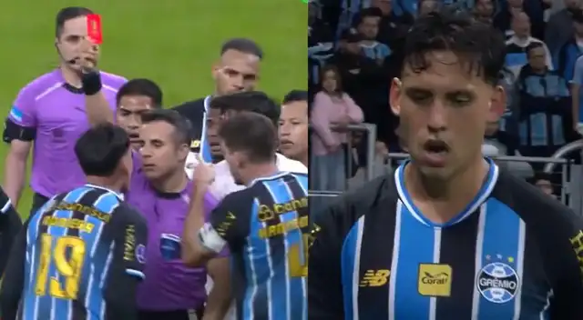Erick Noriega salió expulsado del Gremio vs Bolívar y quedó eliminado de la Copa Sudamericana
