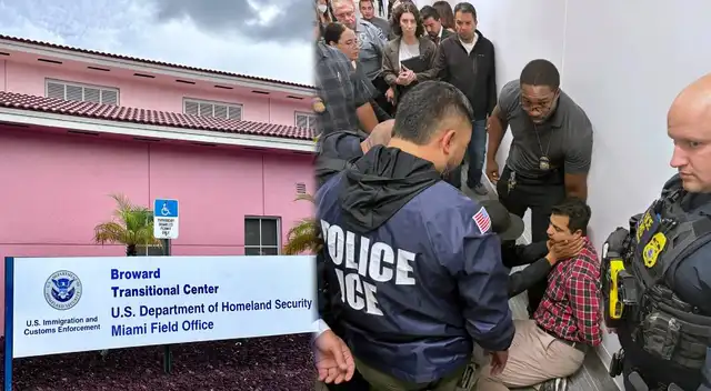 Denuncian que en el centro de detención de ICE en Broward hay inmigrantes con "estatus legal". Denuncian que en el centro de detención de ICE en Broward hay inmigrantes con "estatus legal".