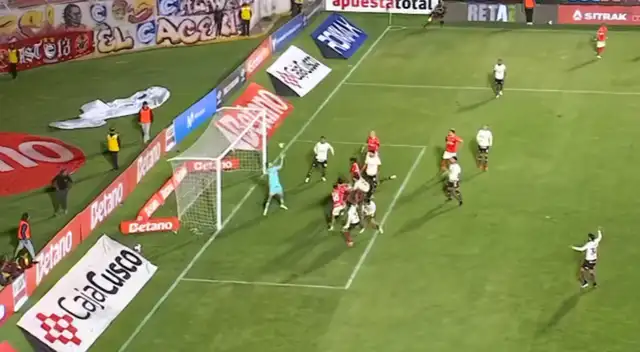 Gol de Matías Succar. Foto: L1 Max Gol de Matías Succar. Foto: L1 Max