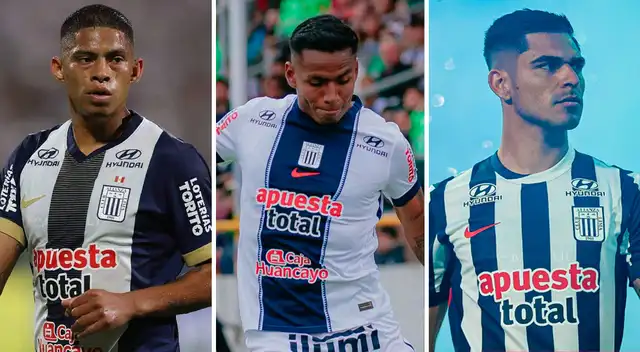 Kevin Quevedo, Cristian Carbajal, Luis Ramos, Alianza Lima