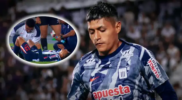 Se reveló la fuerte lesión que sufrió Marco Huamán con Alianza Lima ante Sport Boys Se reveló la fuerte lesión que sufrió Marco Huamán con Alianza Lima ante Sport Boys