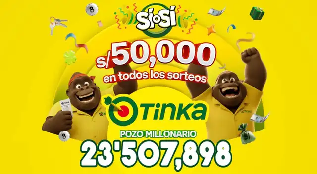 Conoce los resultados de La Tinka del miércoles 12 de agosto y los números ganadores del Pozo Millonario.