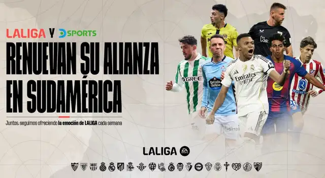 LALIGA y DSPORTS extienden su alianza en Sudamérica