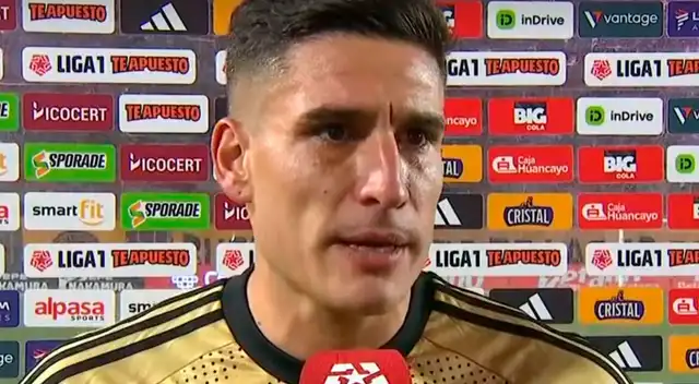 Facundo Callejo criticó fuertemente a la organización del fútbol peruano.