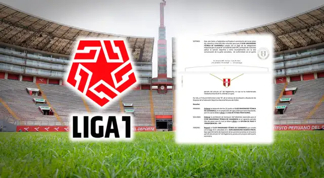 FPF ordenó reducción de tres puntos a histórico club de la Liga 1 y así quedó la tabla FPF ordenó reducción de tres puntos a histórico club de la Liga 1 y así quedó la tabla
