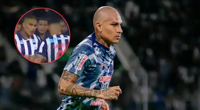 Paolo Guerrero tuvo un notable gesto con Renzo Garcés durante el duelo ante UTC. Paolo Guerrero tuvo un notable gesto con Renzo Garcés durante el duelo ante UTC.