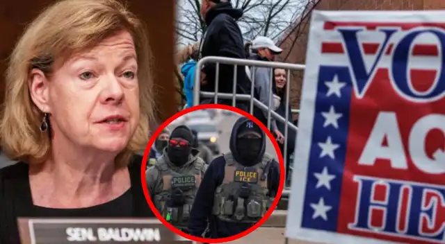 Tammy Baldwin, demócrata por Wisconsin, asegura que no habrá presencia del ICE en centros de votación de las próximas elecciones en EE. UU.