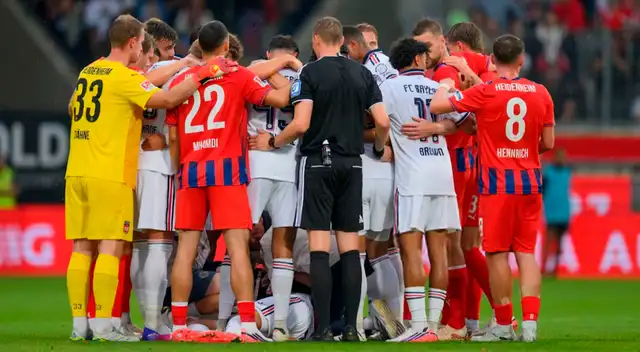 Jamal Musiala volvió a desmayarse durante partido amistoso del Bayern Múnich.Foto: Diario AS Jamal Musiala volvió a desmayarse durante partido amistoso del Bayern Múnich.Foto: Diario AS