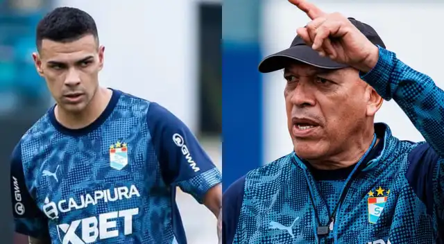 Roberto Mosquera, técnico de Sporting Cristal, tomó drástica decisión con Agustín Álvarez Wallace