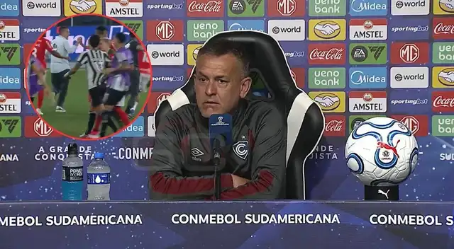 Horacio Melgarejo, DT de Cienciano, habló sobre la bronca con jugadores de Botafogo Horacio Melgarejo, DT de Cienciano, habló sobre la bronca con jugadores de Botafogo