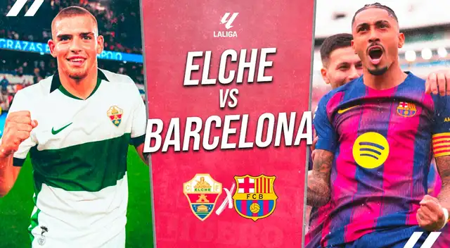 Elche y Barcelona se enfrentan por la fecha 1 de LaLiga