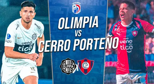 Olimpia vs. Cerro Porteño EN VIVO. Olimpia vs. Cerro Porteño EN VIVO.