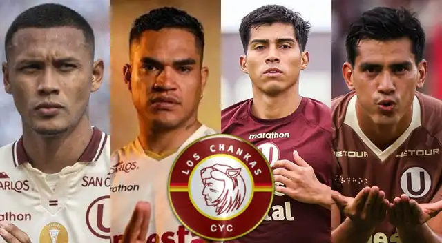 Bryan Reyna, José Rivera, Jordan Guivin y Anderson Santamaría son bajas para enfrentar a Los Chankas por el Clausura 2026