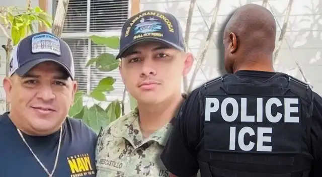 ICE detiene al padre de un marinero de EE. UU. durante su misión en el USS Lincoln.