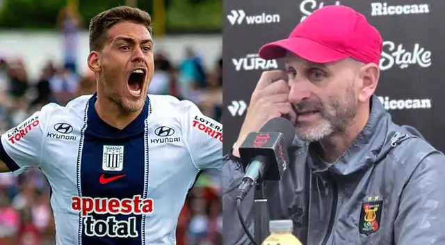 Miguel Rondelli, técnico de Melgar, dio fuerte comentario contra Federico Girotti tras empate ante Alianza Lima