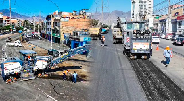 Se realizan trabajos en importante avenida de Lima Norte que beneficiará a los vecinos. Se realizan trabajos en importante avenida de Lima Norte que beneficiará a los vecinos.