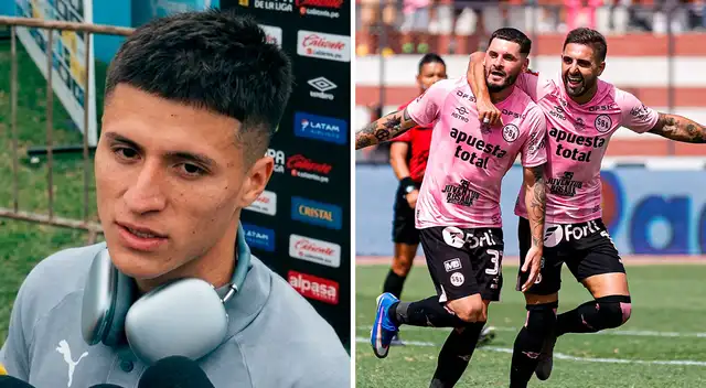 Catriel Cabellos fue directo y dejó firme concepto sobre partido ante Sport Boys