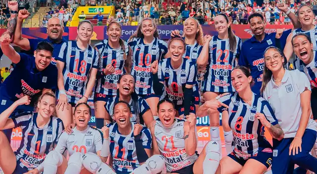 Alianza Lima participará en el Mundial de Vóley 2026 en Sao Paulo.