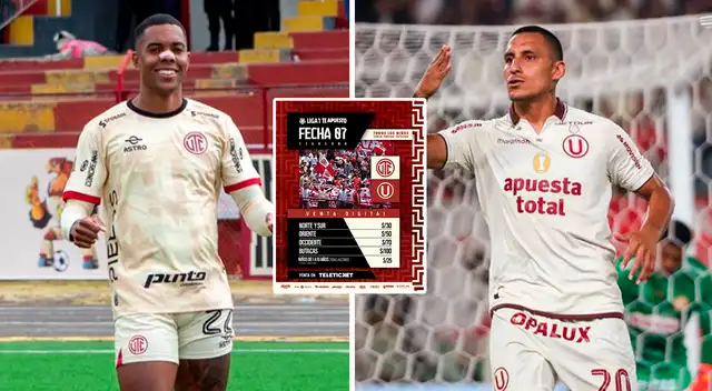Entradas para Universitario vs UTC por el Torneo Clausura. Foto: composición Líbero/IG