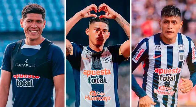 Jesús Castillo, Kevin Quevedo, Marco Huamán, Alianza Lima Jesús Castillo, Kevin Quevedo, Marco Huamán, Alianza Lima
