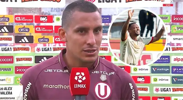 Álex Valera, delantero de Universitario, dio rotundo comentario contra sus compañeros tras caer ante UTC en el primer tiempo