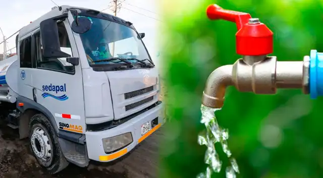 Revisa los distritos y horarios del corte de agua para lunes 31 de agosto.