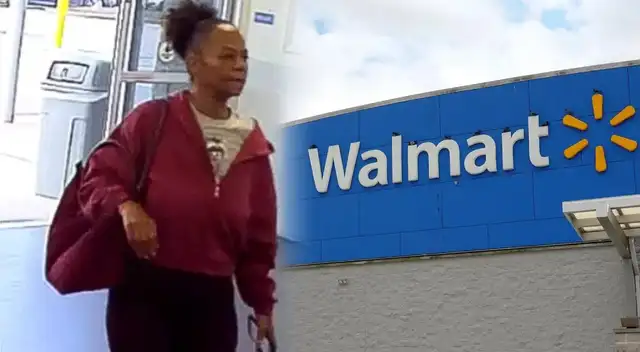 Las autoridades buscan identificar a la presunta ladrona de Walmart. Las autoridades buscan identificar a la presunta ladrona de Walmart.