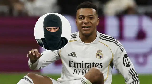 Hubo susto para Kylian Mbappé. Hubo susto para Kylian Mbappé.