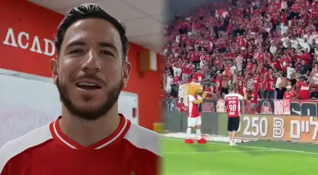 Hinchas recibieron a Adrián Ugarriza en su nuevo club.