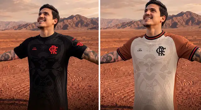 Camiseta de Flamengo inspirada en Perú Camiseta de Flamengo inspirada en Perú