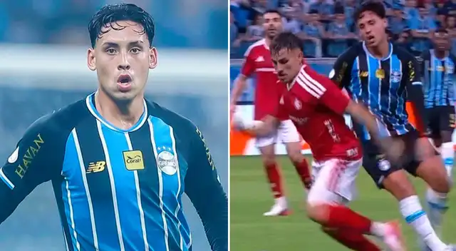 Erick Noriega fue titular en la clasificación de Gremio en la Copa de Brasil.