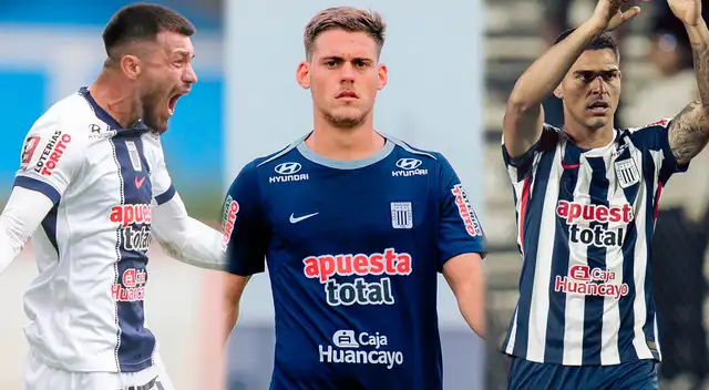 Alan Cantero, Federico Girotti, Luis Ramos, Alianza Lima Alan Cantero, Federico Girotti, Luis Ramos, Alianza Lima