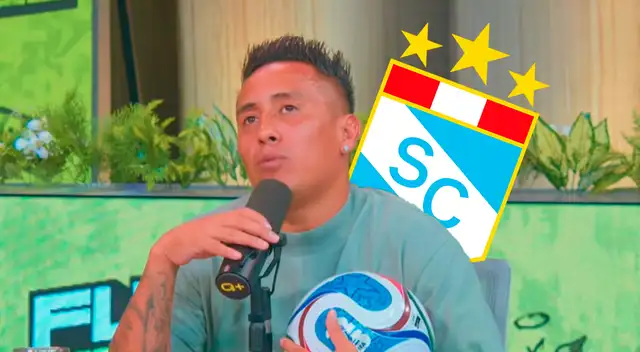 Christian Cueva se rindió ante referente de Sporting Cristal. Foto: composición Líbero/Fuera de Juego Christian Cueva se rindió ante referente de Sporting Cristal. Foto: composición Líbero/Fuera de Juego