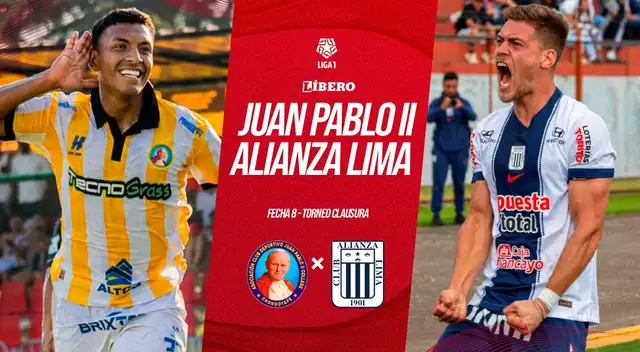 Alianza Lima se enfrenta a Juan Pablo II por el Torneo Clausura