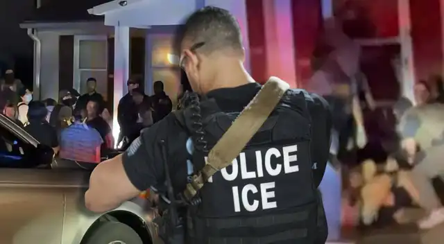 Vecinos de Frederick denuncian intimidación por parte de agentes de ICE. Vecinos de Frederick denuncian intimidación por parte de agentes de ICE.
