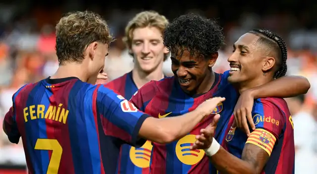 Barcelona viene de vencer 5-0 a Valencia de visita por LaLiga Barcelona viene de vencer 5-0 a Valencia de visita por LaLiga