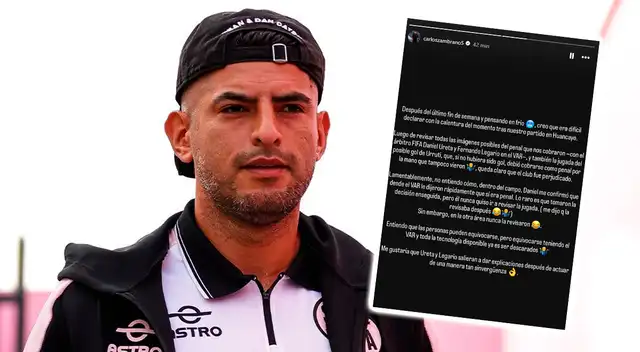 Carlos Zambrano se pronuncia tras polémicas arbitrales en el partido de Sport Boys. Carlos Zambrano se pronuncia tras polémicas arbitrales en el partido de Sport Boys.