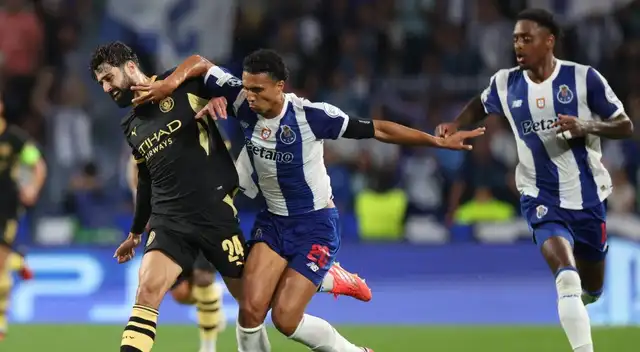 Manchester City enfrentó al Porto en el arranque de la Champions League. Manchester City enfrentó al Porto en el arranque de la Champions League.