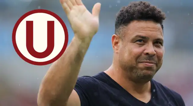 Ronaldo Nazário elogió a figura cercana a Universitario de Deportes