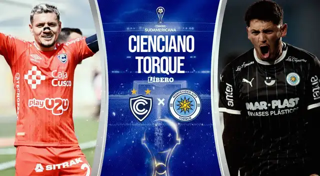 Cienciano y Montevideo City Torque juegan en Cusco por la ida de cuartos de final de la Copa Sudamericana 2026.