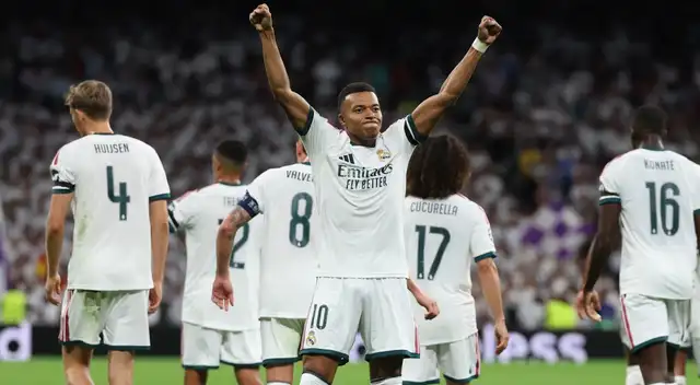 Kylian Mbappé es figura del Real Madrid. Kylian Mbappé es figura del Real Madrid.