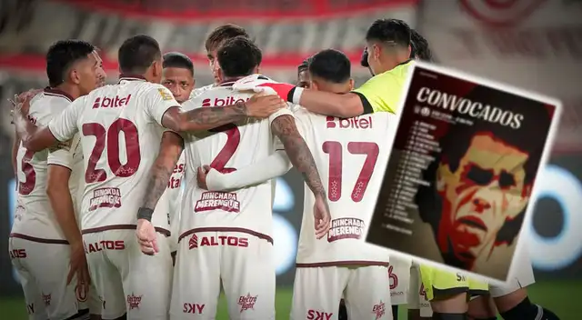 Universitario presentó sus convocados para el clásico ante Alianza Lima