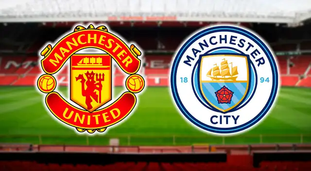 Horarios y canales de transmisión para el derbi entre Manchester United vs Manchester City