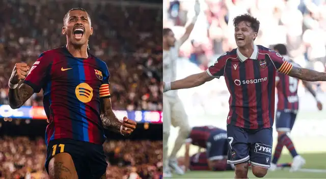 Barcelona vs Levante por la fecha 5 de LaLiga EA Sports 2026-2027 Barcelona vs Levante por la fecha 5 de LaLiga EA Sports 2026-2027