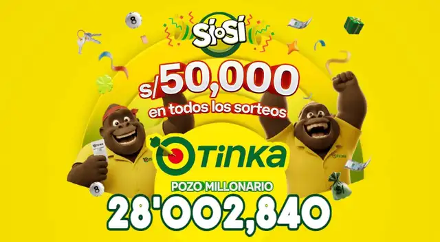 Conoce los resultados y números ganadores del sorteo de La Tinka del domingo 13 de septiembre.