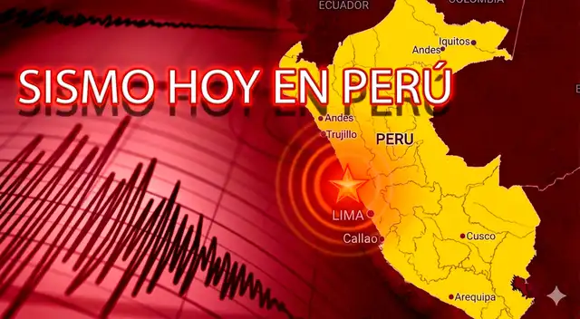 Temblor en Perú este domingo 13 de septiembre: epicentro y magnitud.