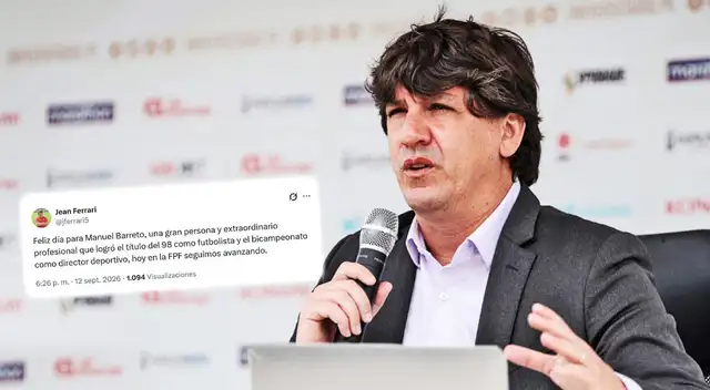Jean Ferrari y su mensaje previo al clásico entre Alianza Lima vs Universitario.