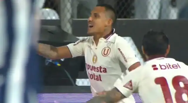 Gol de Alex Valera para el 1-0 de Universitario a Alianza Lima.