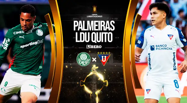 Liga de Quito vs Palmeiras EN VIVO por Copa Libertadores. Foto: composición Líbero