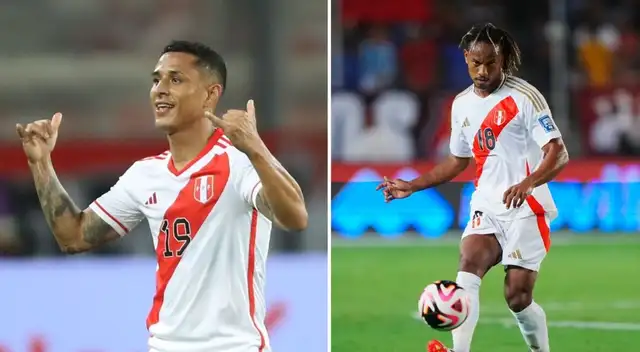 Piero Magallanes, André Carrillo, Yoshimar Yotún Piero Magallanes, André Carrillo, Yoshimar Yotún